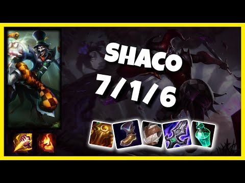 Shaco Jungle S11 11.1 Challenger Replay (7/1/6) - BR