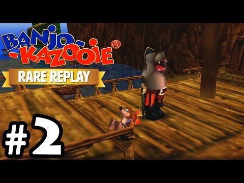 Rare Replay: Banjo-Kazooie - 100% Gameplay Walkthrough Part 2 - Treasure Trove Cove [ HD ]