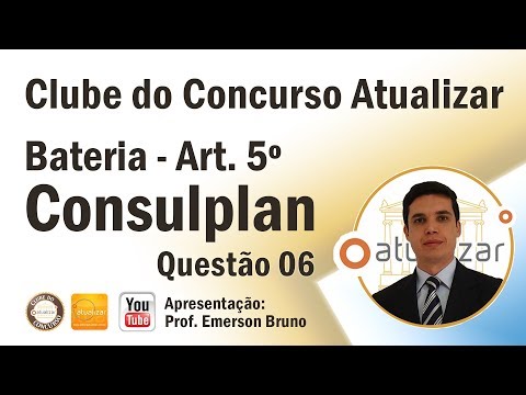 Question 06 (TRE/MG - Building Jud. Technician - Consulplan 2015)