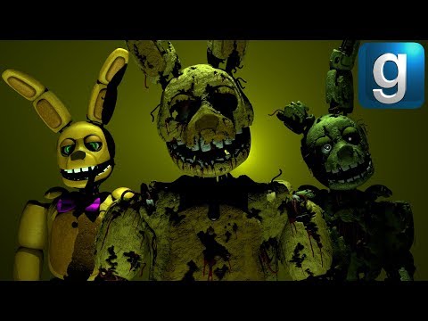 Gmod FNAF | New FNAF 3 Pill Pack (Part 2)