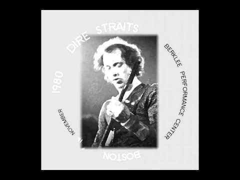 Mark Knopfler is telling a funny story / Les Boys perfomance (very rare!)