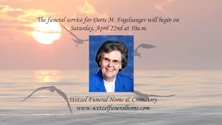 The funeral service of Doris M. Fogelsanger