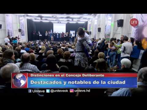 Distinciones en el Consejo Deliberante