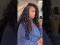 ❣️The 2 bundles of bulk hair are so pretty!!😍 Search: #1B Natural Black Boho Braids Loose Deep Wave