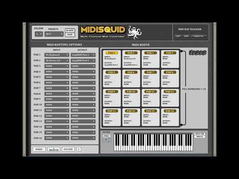 Fanan team releases Midisquid - Multi Channel MIDI Controller for Windows