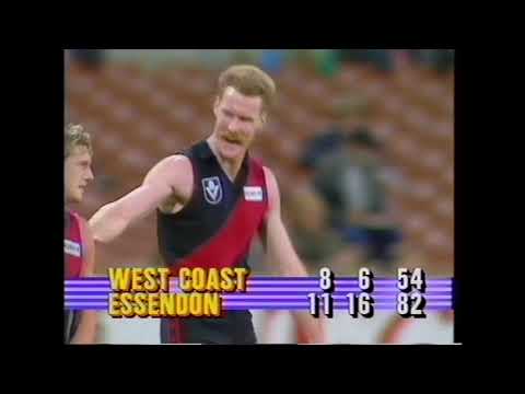 Essendon Highlights - Rd 15 1987 v West Coast