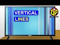 Vertical Lines Problem On LED TV Screen No Picture Or Display How To Repair T8 28T3520 LPM18 Panel