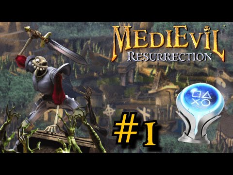 PS5 - MediEvil Resurrection Walkthrough, (Platinum Trophy Journey, Part 1) PSP Port (Wakey Wakey)