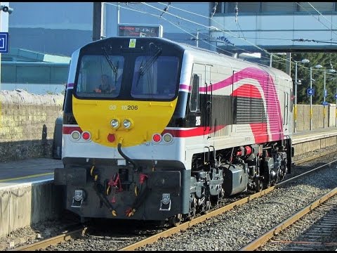 IE class 201 (206 with new livery) @ Howth Junction & Clontarf Road