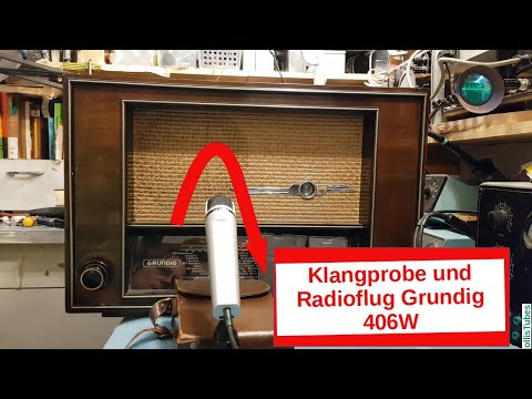 schöne Technik von Gestern -  Grundig 406W / 1949