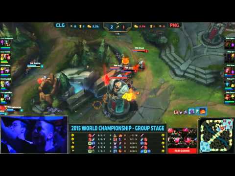 CLG vs Pain Gaming - Level 1 Teamfight - League of Legends