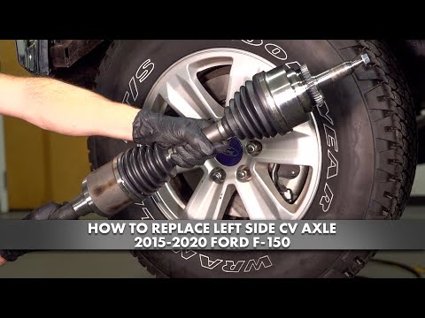 How to Replace Left Side CV Axle Assembly 2015-2020 Ford F-150 3.5L V6