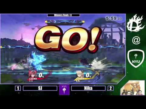 SJ (Corrin) vs Nika (Lucina) - WF - Smash 4 NYU PR Round Robin Tournament