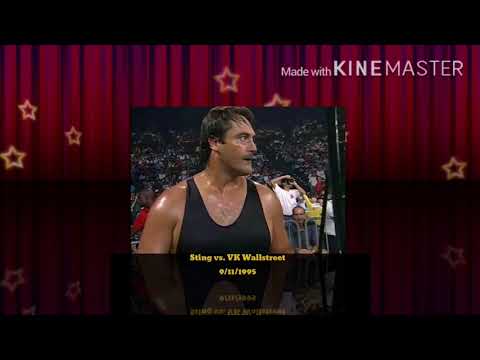 WCW Monday Nitro 9/11/95 Sting vs. VK Wallstreet