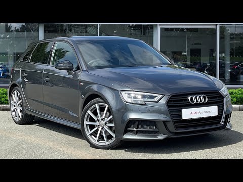 Approved Used Audi A3 Sportback Black Edition 30 TDI 116 PS 6-speed | Preston Audi