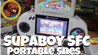 A look at the SupaBoy SFC (portable Super Nintendo)