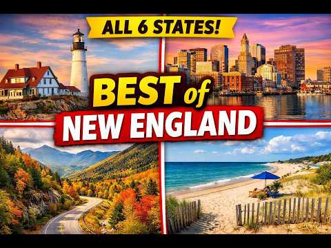 Best Places to Travel in New England 🇺🇸 | New England Travel Guide | The World Traveler