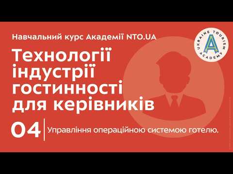 Лекція 4. Управління операційною системою готелю.
