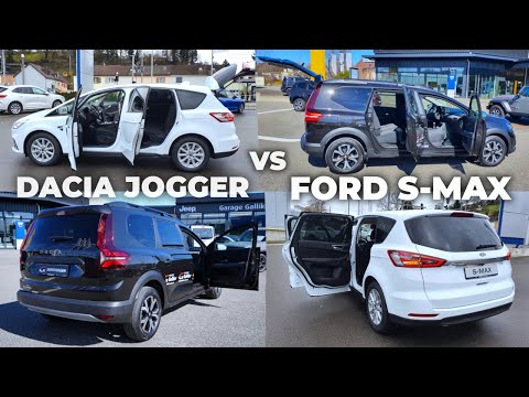 New Dacia Jogger VS Ford S-Max 2022