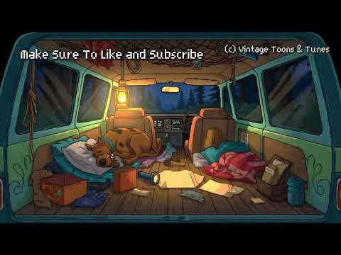 Scooby Doo in Mystery Machine on Gravel Road Ambience – Relax/Sleep/Study to these Nostalgic Sounds
