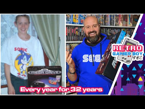 Buying a Sega Mega Drive Game Every Year For 32 Years