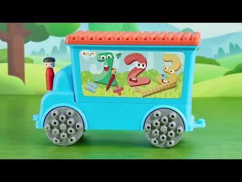 PolyM Count and Play Tow Truck
