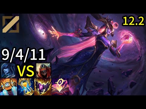 Lissandra Mid vs Zed - KR Master | Patch 12.2