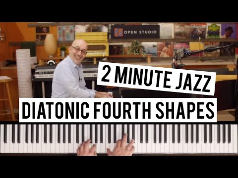 Diatonic Fourth Shapes - Peter Martin | 2 Minute Jazz