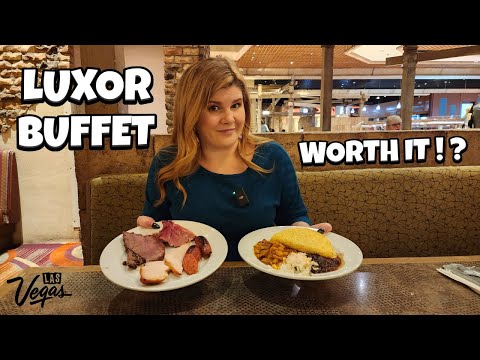 I Tried Luxor's $17 All You Can Eat Buffet in Las Vegas...