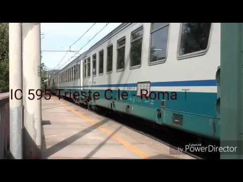 E402A per l'IC 595 Trieste C.le - Roma Termini in transito a Firenze Rovezzano