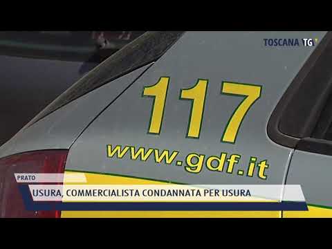 2021-05-25 PRATO - USURA, COMMERCIALISTA CONDANNATA PER USURA
