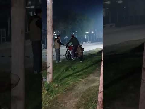 Motorcycle practice ends in crash in Agustoni, Argentina