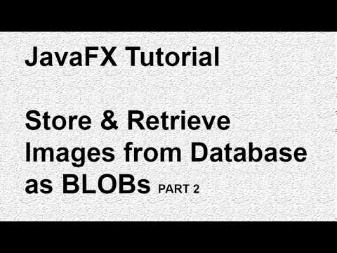 JavaFX Tutorial | Setup Basic Layout, Database connection and Event Handling|Part 2|javafx animation