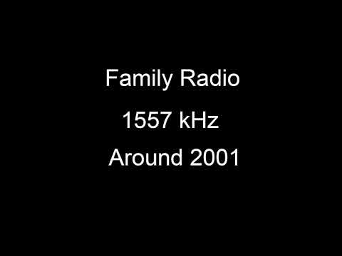 MW DX Family Radio 1557 kHz callsign at 1:35 received in 2001