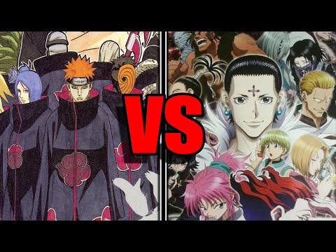 The Akatsuki VS The Phantom Troupe - Who Would Win?