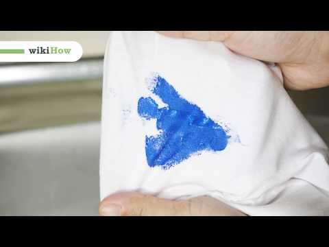 YouTube video about: How to get tempera paint out of clothes?