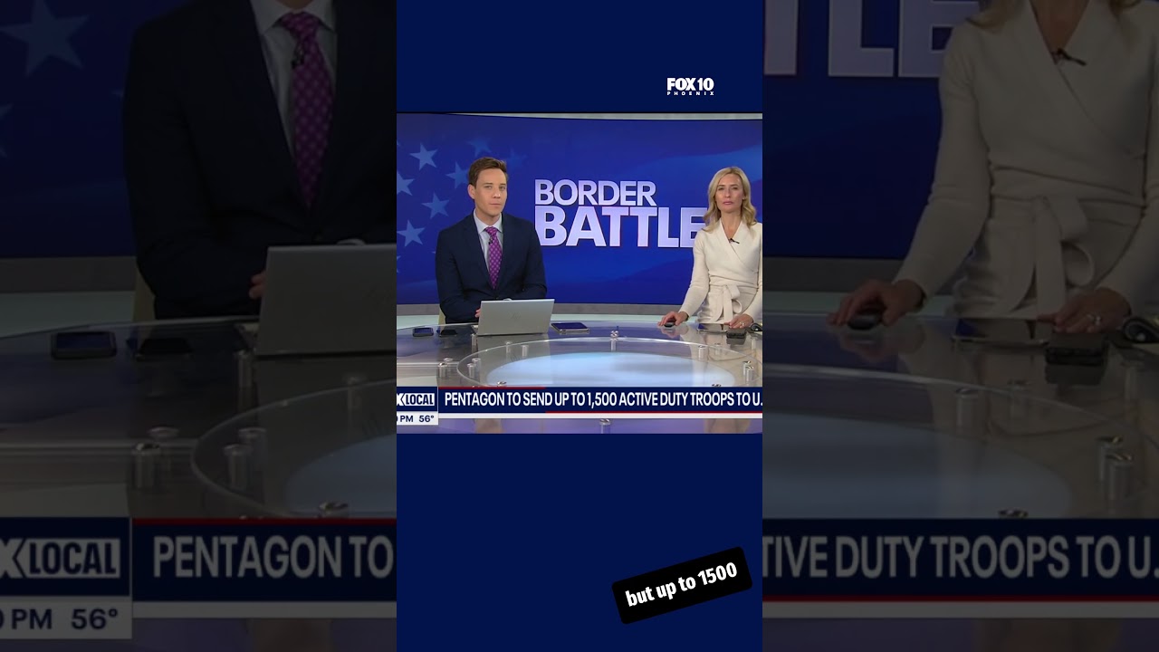 Pentagon orders up to 1,500 troops to head to southern border