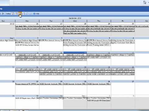 Access The Scsd Master Calendar Using Outlook