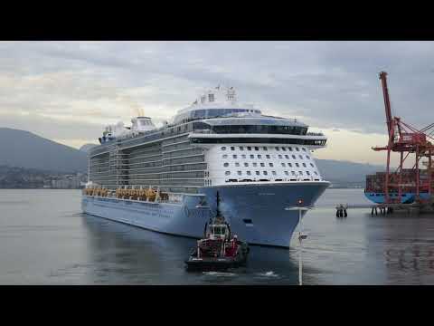 Thumbnail for "Battle of the horns" Cruise Ship Challenge #13 - Ovation of the Seas vs. Serenade of the Seas