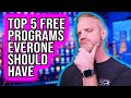 If You Aren T Using These Free Programs You Re Doing It Wrong