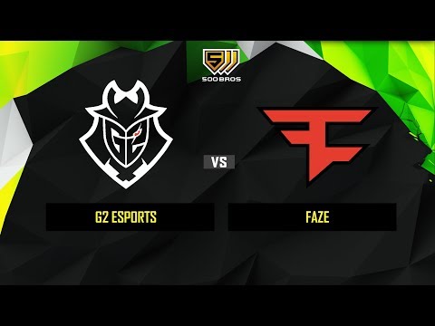 G2 Esports vs. FaZe Clan - map 2 de_dust2 - Quarter-final ESL Pro League Season 9 Finals