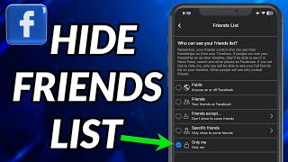 How To Hide Friends List On Facebook 2023