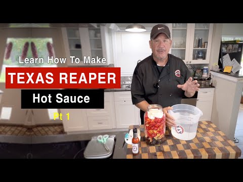 How to Make Texas Reaper: One of my Favorite Fermented Hot Sauces