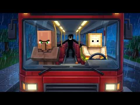GECE 3'te OTOBÜSÇÜLÜK YAPMAMALIYDIK! - Minecraft