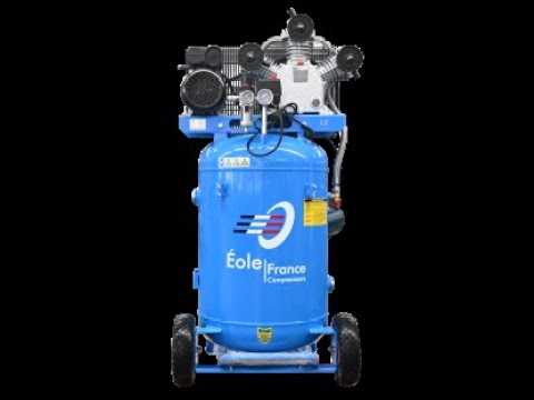 Compresseur à piston haute pression sur cuve verticale de 150 litres - 2,2 kW / 3 CV / 230 V_2