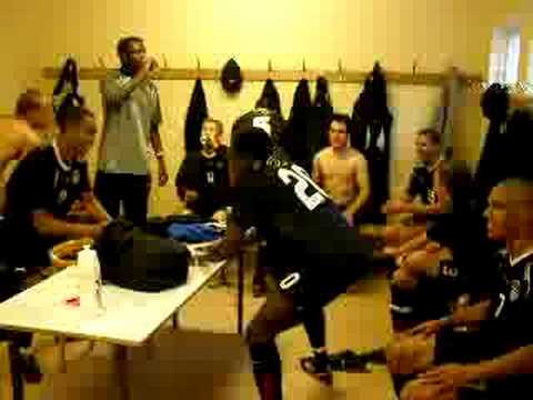 FC Norrköping celebrate cupmatch win 2008