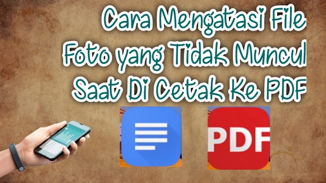 Cara Mengatasi File Foto yang Tidak Muncul Saat di Cetak ke PDF