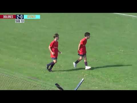 FECHA 1 - RESUMEN - SUB 13 - Dolores 2-0 Ateneo Vecinos