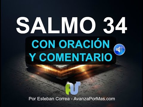 Psalm 34 Spoken Bible with Explanation: Powerful Prayer in Audio and Large Print for Reading