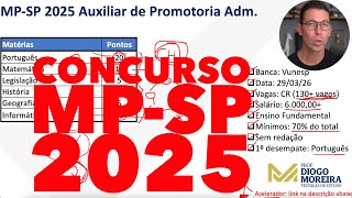 MP SP 2025 Administrative Prosecutor Assistant: analysis of the notice and study tips.